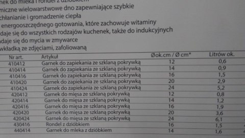 Garnek 3,6l. ze stali nierdzewnej + szklana pokrywka fi-20 CITY