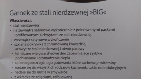 Garnek ze stali nierdzewnej z pokrywką SSW BIG 20l | 400127 fi-30 VITALO