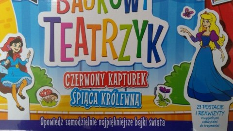 Bajkowy teatrzyk CZERWONY KAPTUREK / ŚPIĄCA KRÓLEWNA