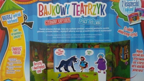 Bajkowy teatrzyk CZERWONY KAPTUREK / ŚPIĄCA KRÓLEWNA