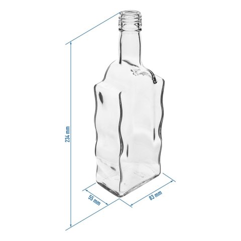 Butelka 6szt. KLASZTORNA 500ml 631492