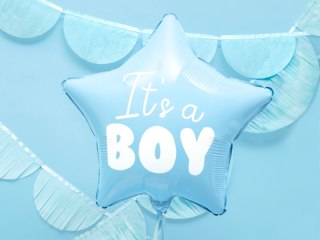 Balon foliowy 48cm GWIAZDKA BOY | FB22P-001J