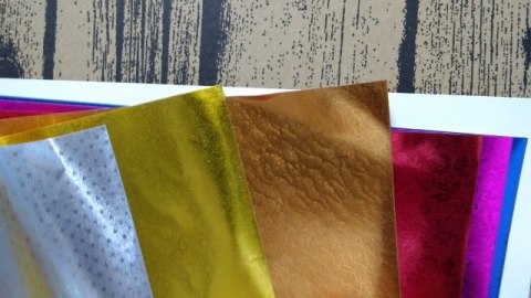 Zeszyt papierów 25x35 metalizowanych WYTŁACZANYCH | ZPMW-6386 Zeszyt papierów 25x35 metalizowanych WYTŁACZANYCH | ZPMW-6386
