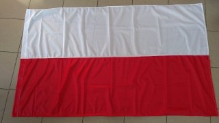 Flaga biało-czerwona Polska 150x90cm