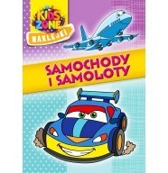 Kolorowanka + naklejki ''KIDS ZONE'' Samochody i samoloty