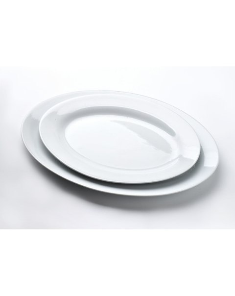 Półmisek owalny biała porcelana BASIC 30x20xh2.2cm