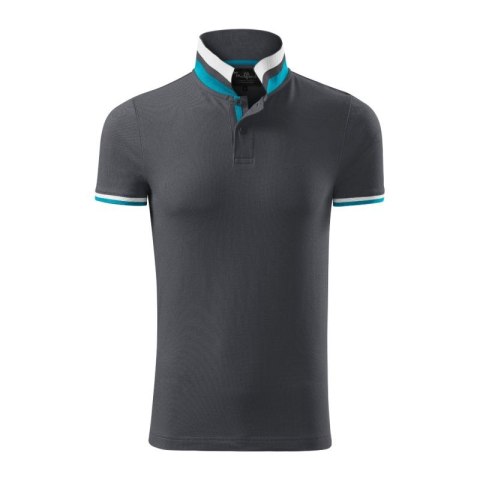 Koszulka polo Malfini Collar Up M MLI-25683 light anthracite
