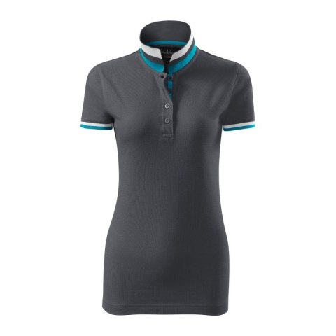 Koszulka polo Malfini Collar Up W MLI-25783 light anthracite