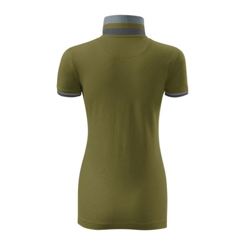 Koszulka polo Malfini Collar Up W MLI-257A3 zieleń avocado
