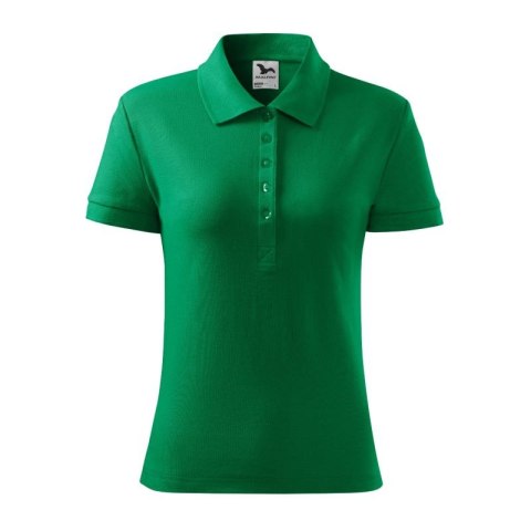 Koszulka polo Malfini Cotton W MLI-21316 zieleń trawy