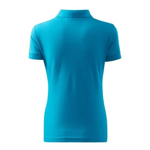 Koszulka polo Malfini Cotton W MLI-21344 turkus