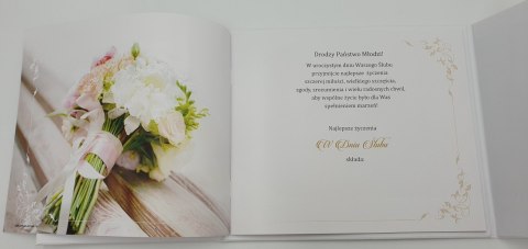 Album A4 Pamiątka W dniu Ślubu od Matki Chrzestnej