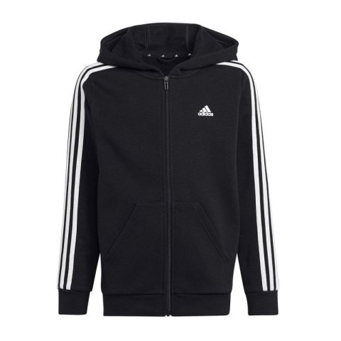 Bluza adidas 3 Stripes FL Full-Zip Hoody Jr HR6331 Bluza adidas 3 Stripes FL Full-Zip Hoody Jr HR6331