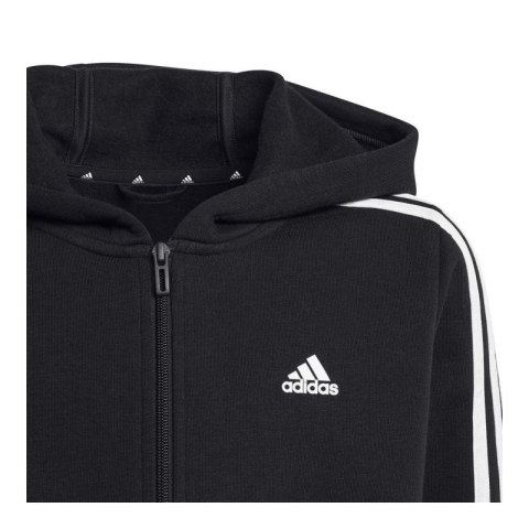 Bluza adidas 3 Stripes FL Full-Zip Hoody Jr HR6331 Bluza adidas 3 Stripes FL Full-Zip Hoody Jr HR6331