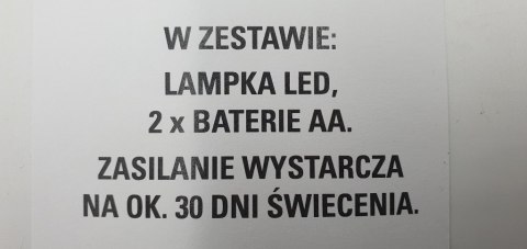 Lampion drewniany + lampka led 17cm BOŻE NARODZENIE