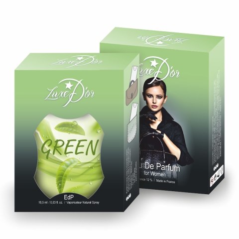 Woda perfumowana z atomizerem 18,5 ml GREEN