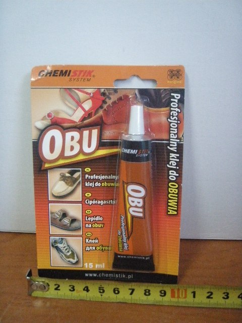 Klej do obuwia na blistrze OBU 15 ml