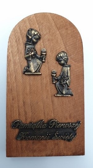 Obrazek Pamiątka I Komunii Świętej 10 x 5,6 cm