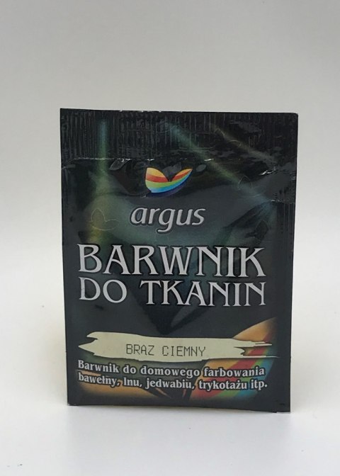 Barwnik do tkanin - do gotowania ciemny brąz