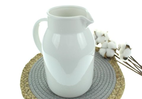 Dzbanek, dzbanuszek ceramiczny na mleko 19 cm 2000 ml CN-20209