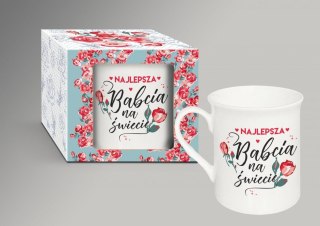 Kubek NBC z rantem 290ml - Najlepsza Babcia na świecie