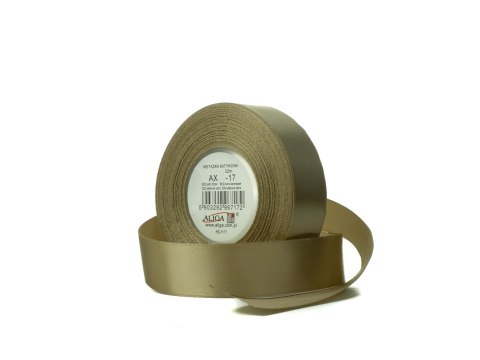 Wstążka satynowa 4szt. c. złota 12mmx32m | AX12-17 Wstążka satynowa 4szt. c. złota 12mmx32m | AX12-17