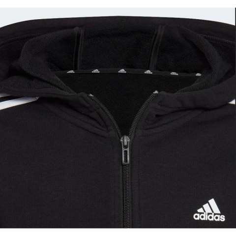 Bluza adidas Essentials 3 Stripes Full-Zip Hoodie Jr IC3634 Bluza adidas Essentials 3 Stripes Full-Zip Hoodie Jr IC3634