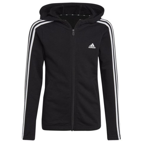 Bluza adidas Essentials 3 Stripes Full-Zip Hoodie Jr IC3634 Bluza adidas Essentials 3 Stripes Full-Zip Hoodie Jr IC3634