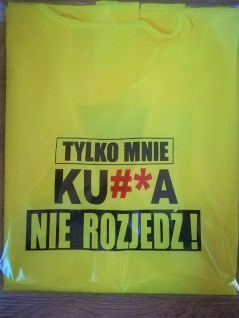 Kamizelka odblaskowa Tylko mnie nie rozjedź