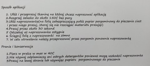 Naprasowanka 13x18 MIŚ Z KWIATAMI 10szt NR24