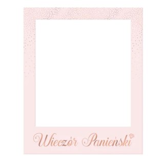 Ramka do zdjęć Wieczór Panieński rosegold DIY