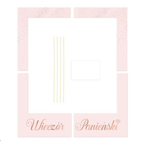 Ramka do zdjęć Wieczór Panieński rosegold DIY