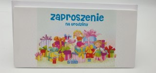 Zaproszenia dziecięce na urodziny 10szt ZU02