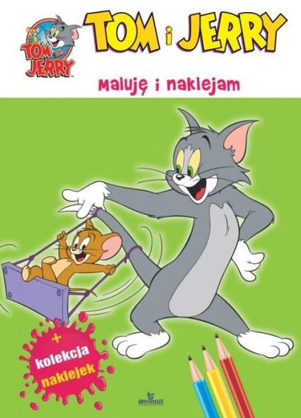 Książeczka kolorowanka TOM I JERRY