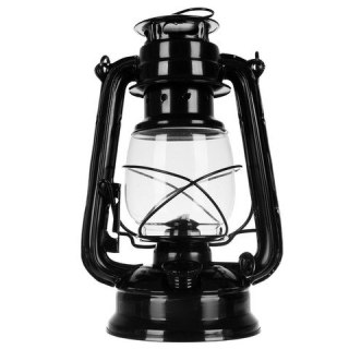 Lampa naftowa 24cm czarna | 20683