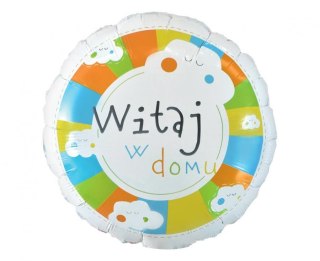 Balon foliowy Witaj w domu 18" | FG-OWWD