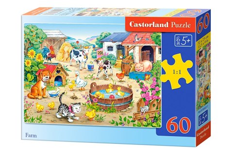 Puzzle 60 el. FARMA Castorland B-06663