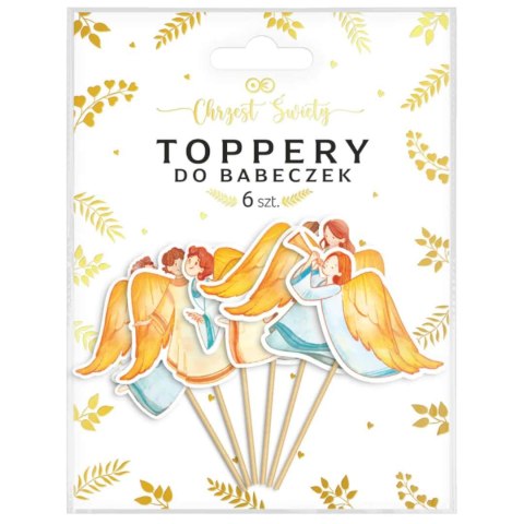 Toppery 6szt ANIOŁY 133408