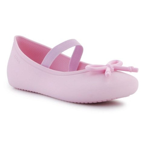 Sandały Crocs Brooklyn Bow Flat K Jr 210136-6GD Sandały Crocs Brooklyn Bow Flat K Jr 210136-6GD