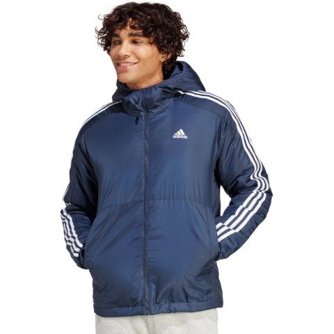 Kurtka adidas Essentials 3-Stripes Insulated Hooded M IS1278 Kurtka adidas Essentials 3-Stripes Insulated Hooded M IS1278