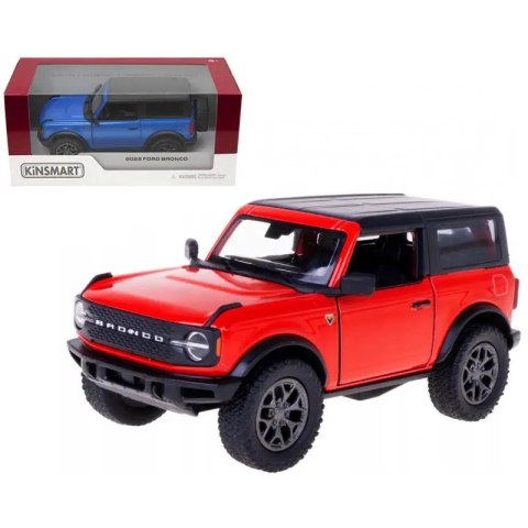 Auto metalowe KINSMART 2022 FORD BRONCO HARD TOP 1:34