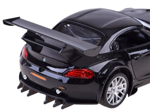 Auto sportowe sterowane radiowo czarne BMW Z4 pilot 1:24 RC0347