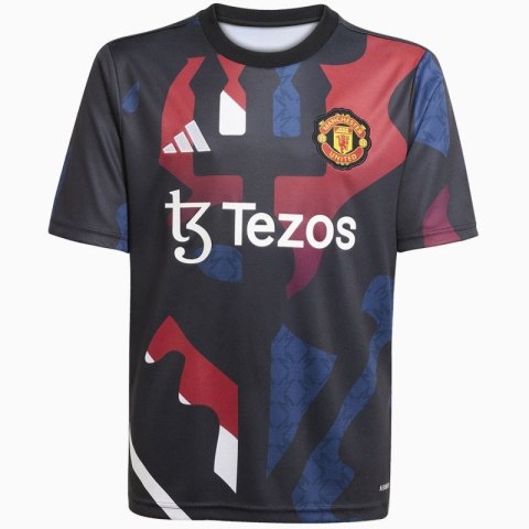 Koszulka adidas Manchester United Pre-Match Jr JD7146 Koszulka adidas Manchester United Pre-Match Jr JD7146