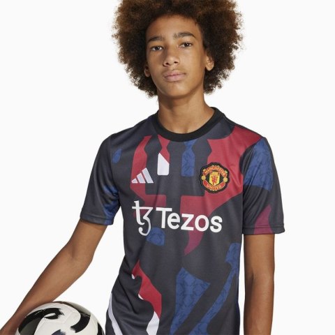 Koszulka adidas Manchester United Pre-Match Jr JD7146 Koszulka adidas Manchester United Pre-Match Jr JD7146