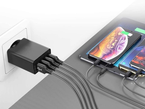 Szybka ładowarka sieciowa 4 xusb quick charge 3.0