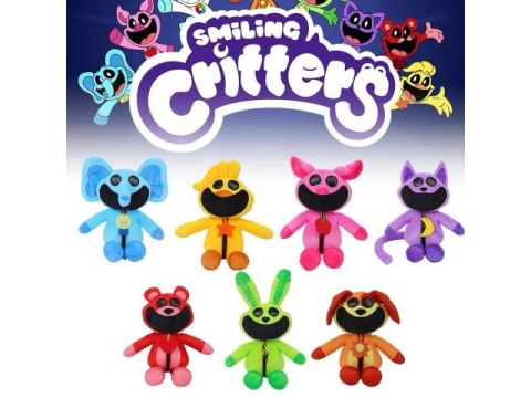 Breloczek pluszowy maskotka Smiling Critters plubrecat960