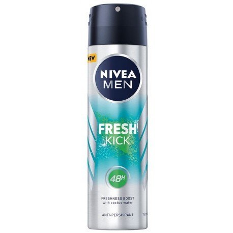 Dezodorant 150ml Nivea Men Fresh Kick antyperspirant spray