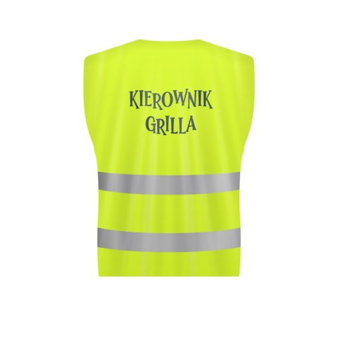 Kamizelka odblaskowa "KIEROWNIK GRILLA"