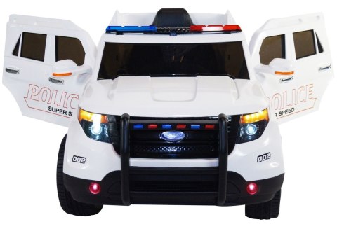 MEGA POLICJA Z MEGAFONEM I RADIEM, MIĘKKIE KOŁA/9935 MEGA POLICJA Z MEGAFONEM I RADIEM, MIĘKKIE KOŁA/9935
