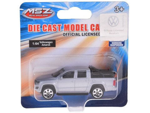 Metalowe autko licencjonowane Volkswagen Amarok 1:64 resorówka ZA5060